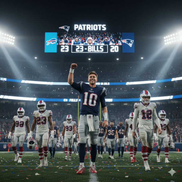 The Patriots Didn’t Just Beat the Bills — They Changed the Narrative